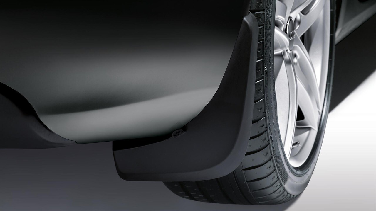 Mud flaps, for the front, for vehicles with S line exteriour package