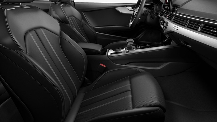 Ventilated front seats