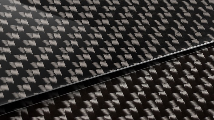 Carbon fiber inlays