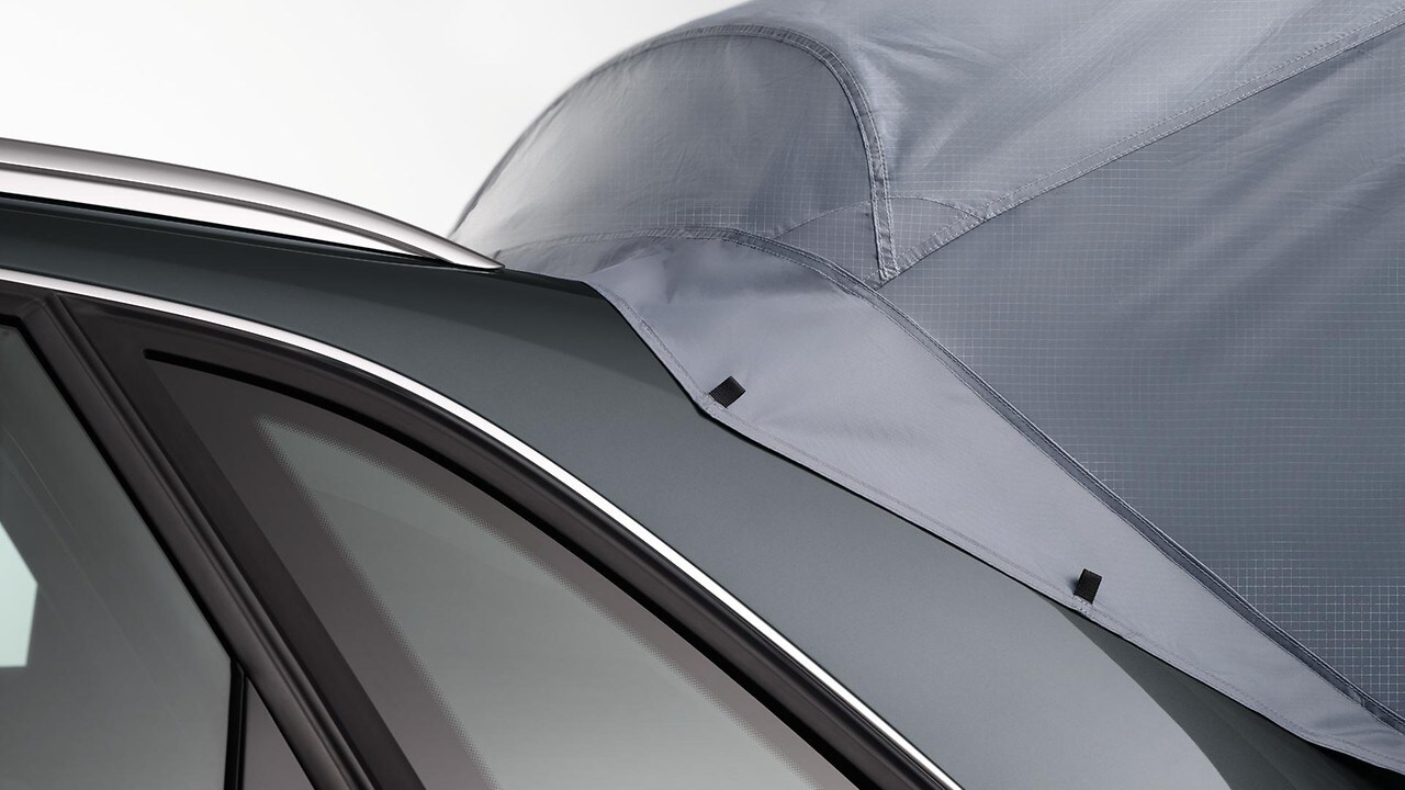 Connection for the camping tent, for the Q3
