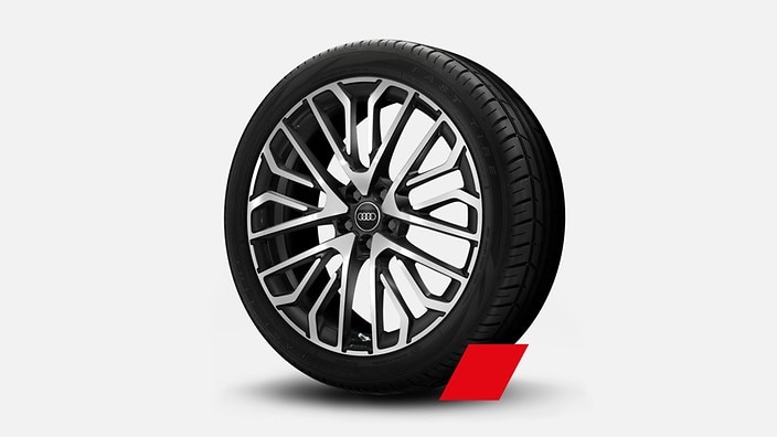 21" multispoke-S design wheels, bicolor finish