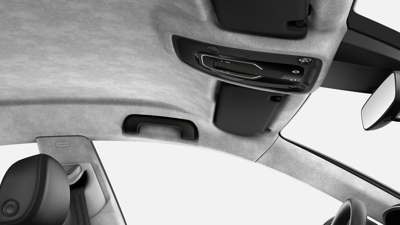 Revestimento do teto em Alcantara Audi exclusive