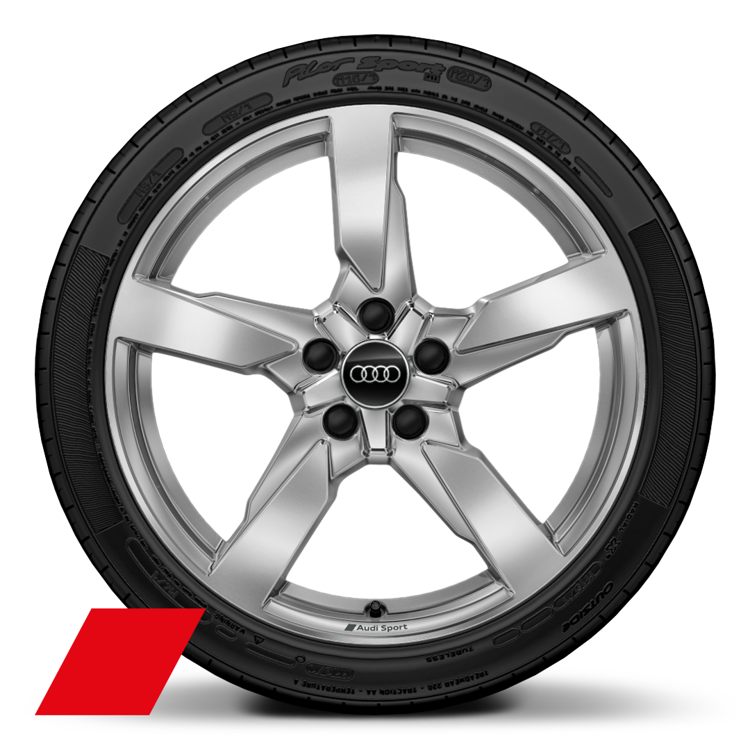 19&quot; x 9J 5-arm polygon style with 245/35 R19 tyres