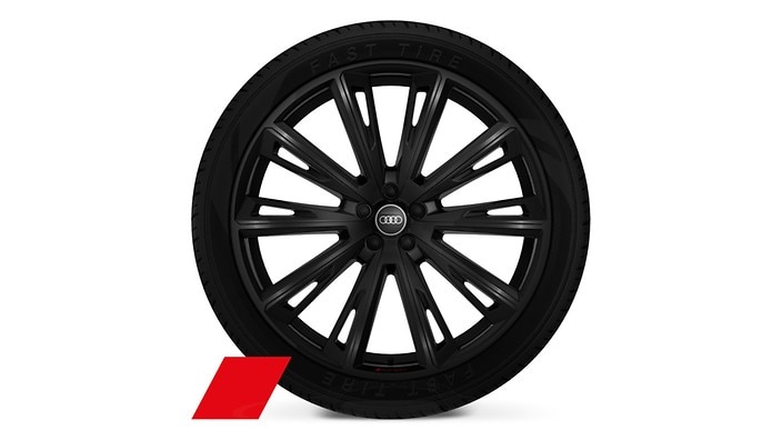 23" 10-spoke trapezoidal design wheels (Requires PPS package)