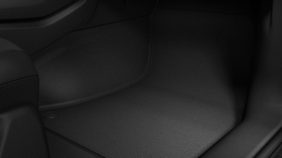 Floor mats at front and rear