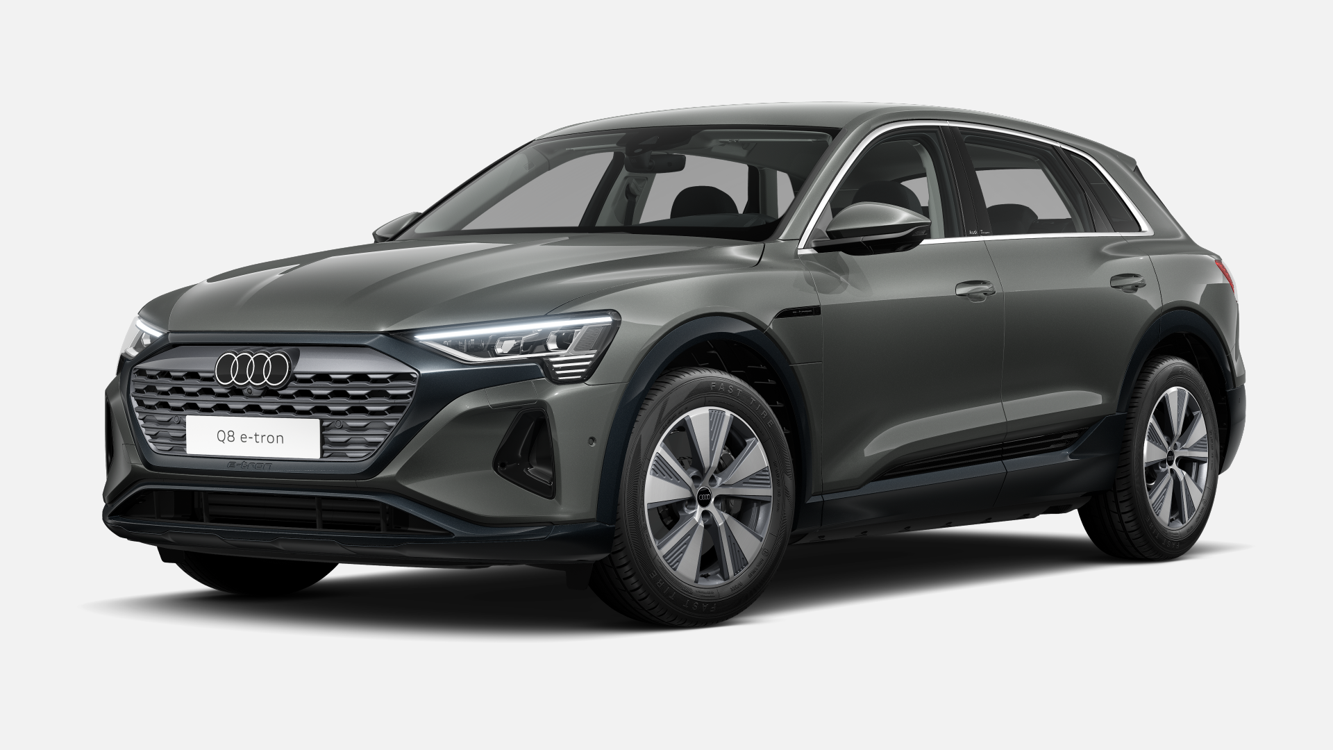 【美品 AUDI アウディ Q8 e-tron 純正 21インチ ブラック4本】 アウディ、電動SUVのフラッグシップモデル「Q8 e-tron」「 Q8