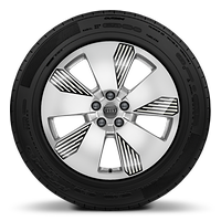 Jantes en aluminium coul&eacute; &agrave; 5 branches Aero, 8,5x19, pneus 255/55 R19