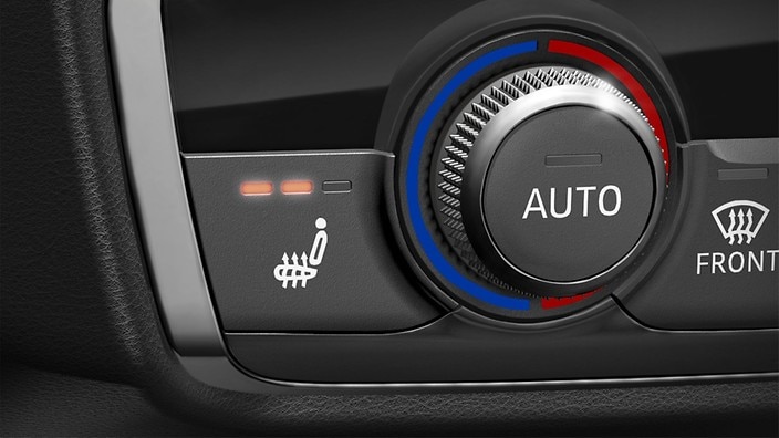Heated front seats