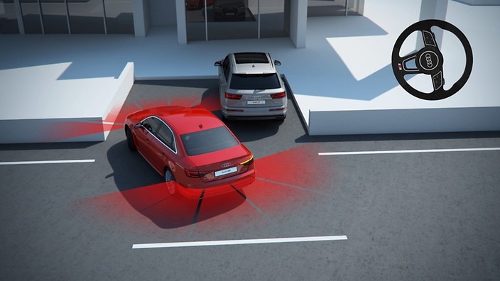 Park assist with parking aid plus