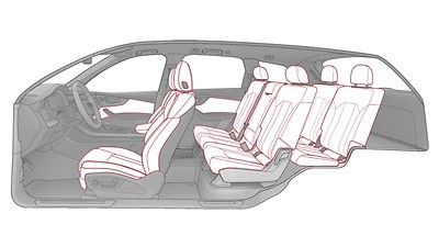 Intérieur Audi exclusive: sièges en cuir Valcona (pack 1)