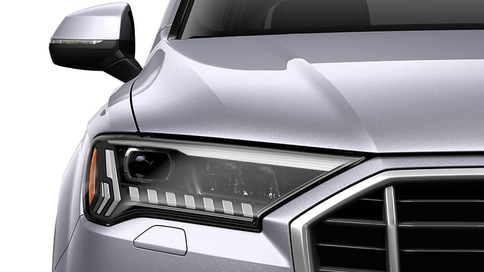 Matrix-design LED headlights