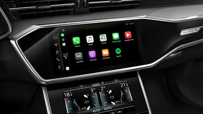 Audi smartphone interface (Apple Carplay y Android Auto)