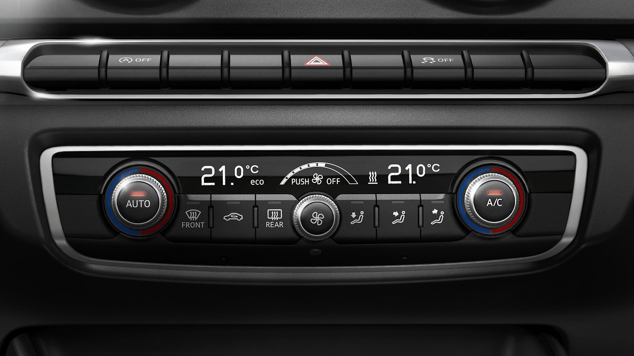 Dual-zone electronic climate control