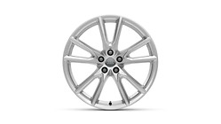 Cast aluminium winter wheel in 10-spoke vox design, brilliant silver, 8 J x 20