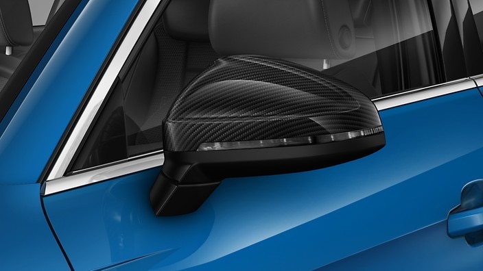 Carbon fibre mirror housings