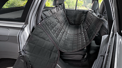 Beschermende deken voor achterin, zwart in Audi-design