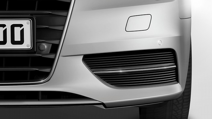 Front and rear parking sensors