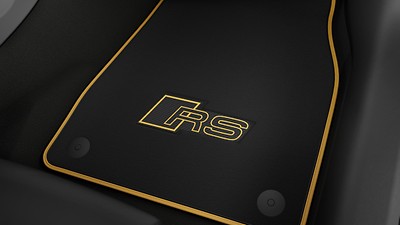 Tapis de sol avec monogramme RS Audi exclusive