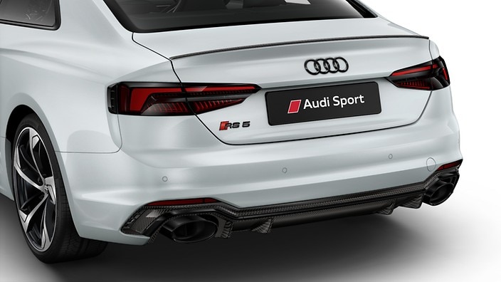 Black Audi rings and badges