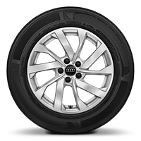 16" x 6.5J '10-spoke turbine' design alloy wheels with 195/55 R16 tyres