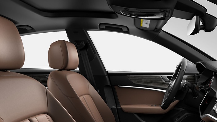 Black cloth headliner