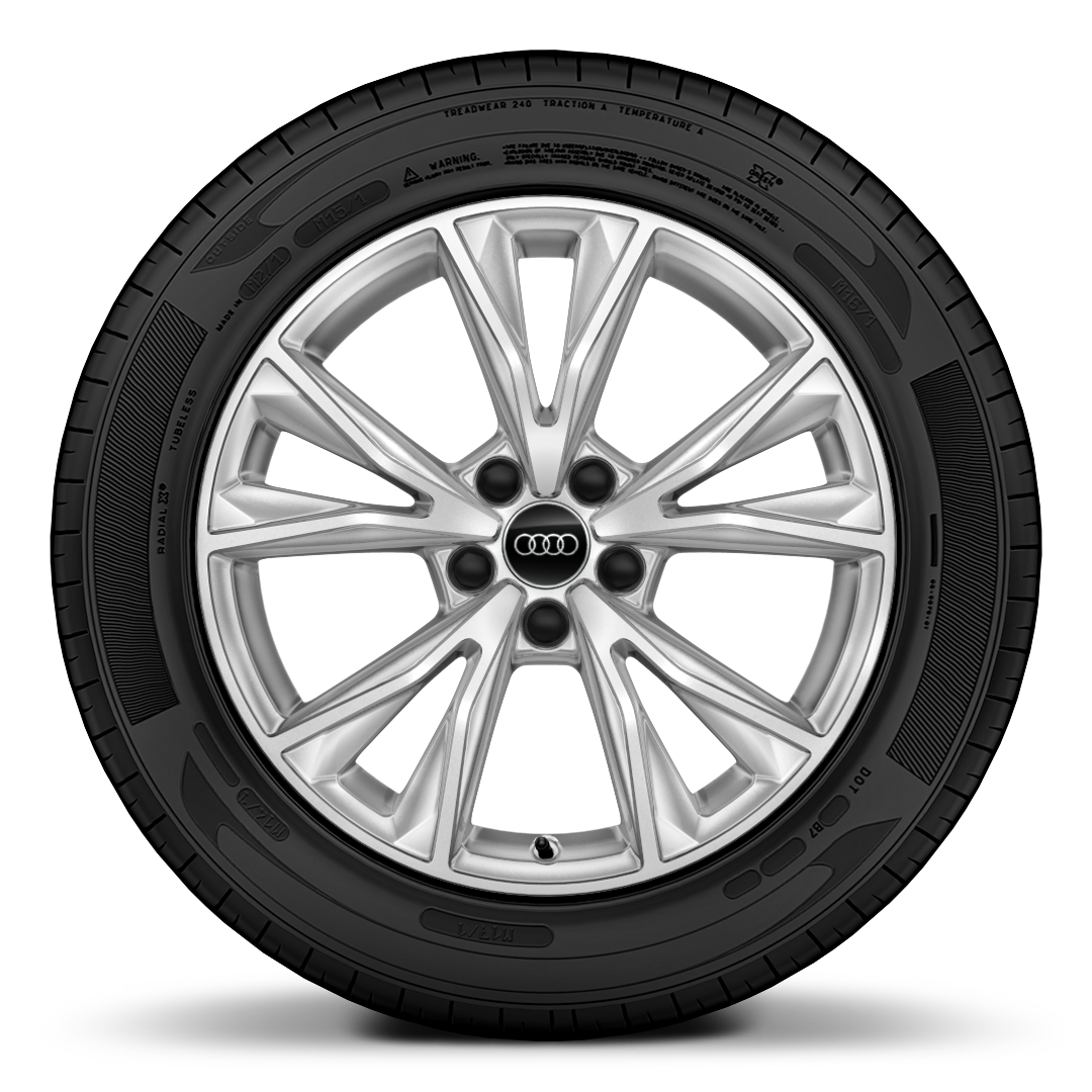 18" 5-V-spoke-S design wheels