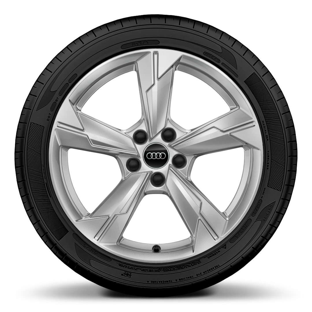 ‭18” x 8.0J ‘5-arm’ design alloy wheels with 225/55 R18 tyres