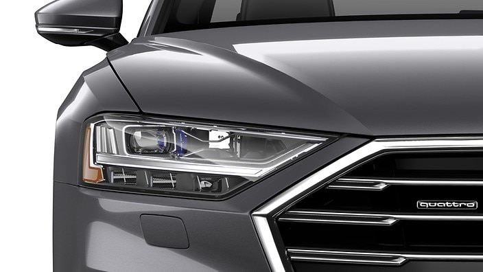 Audi laser light