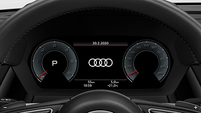 12.3 吋 Audi 全數位虛擬駕駛座艙 plus