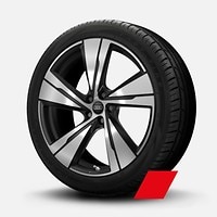 21" 5-arm-split design wheels, bicolor finish