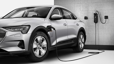 Suporte de parede para o Audi Compact charger