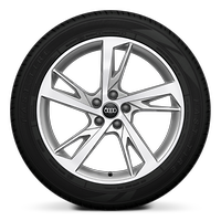 19" 5-spoke design wheels