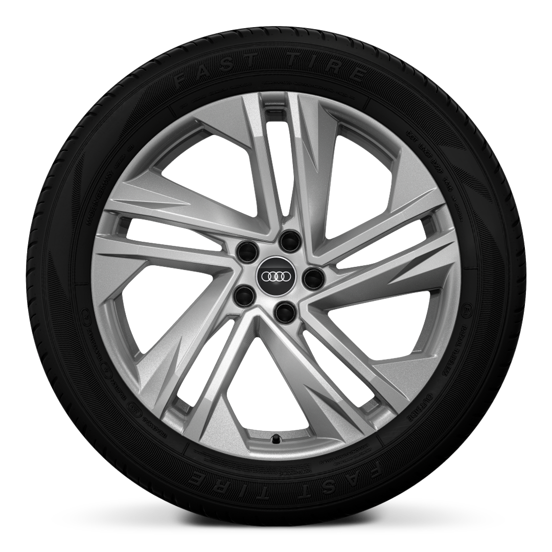 20&quot; x 9J, &apos;5-spoke turbine&apos; design, aluminium alloy wheels, with 285/45 R20 tyres