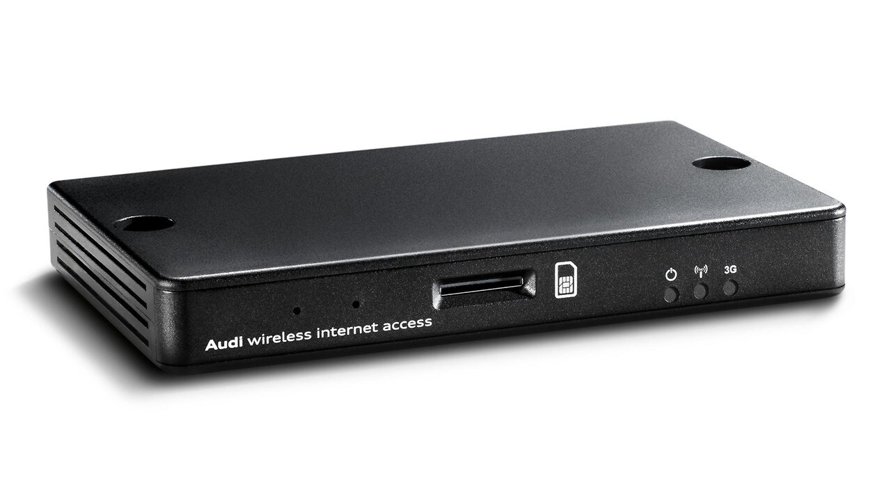 Audi wireless Internet access, basic package for Europe