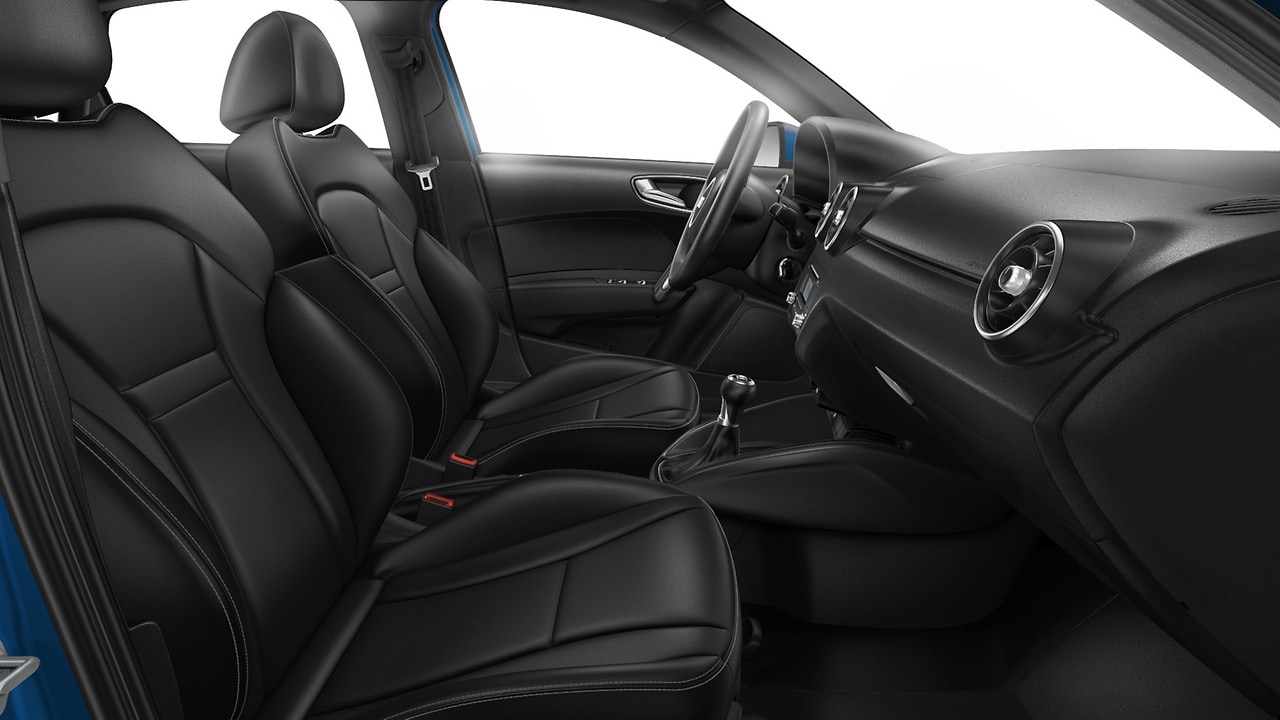 Front Sports seats with lumbar support
