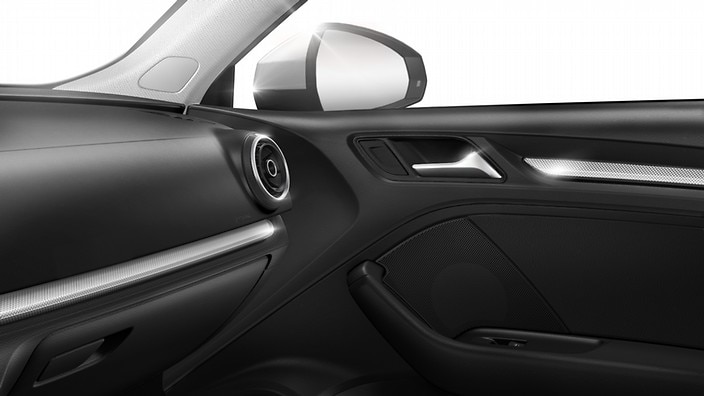 Inlays in 3D-look