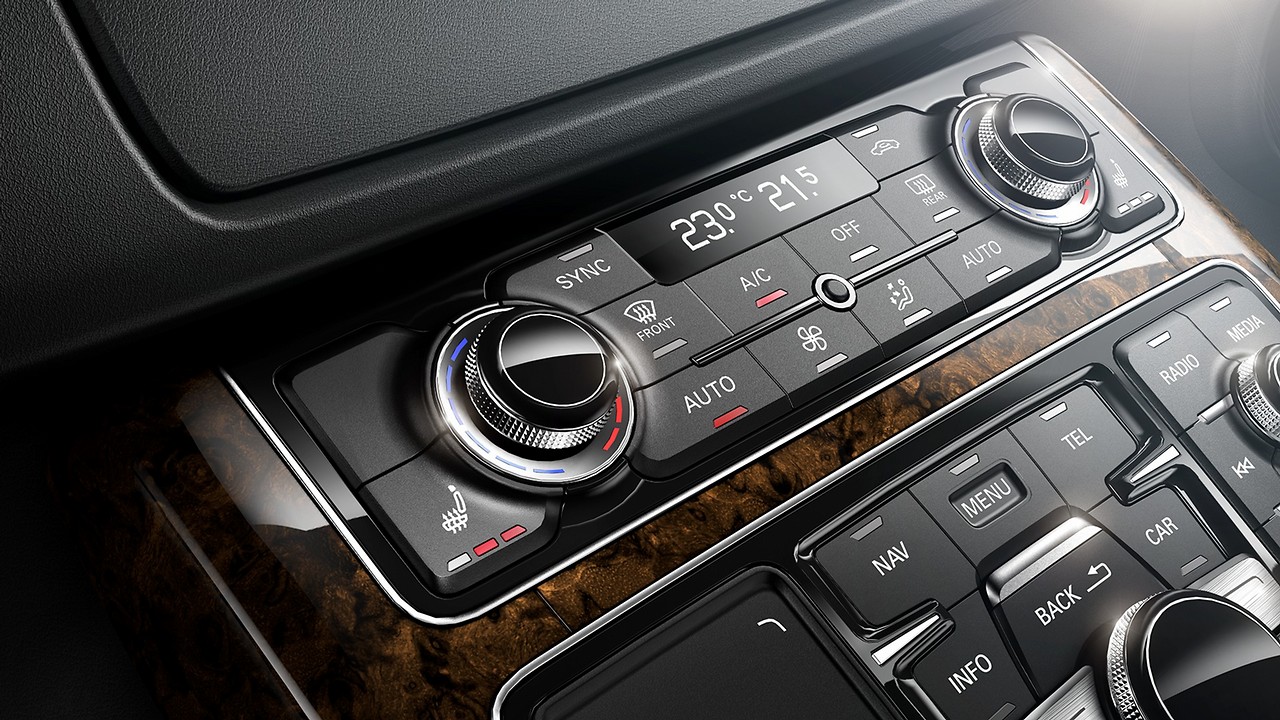 Heated outer rear seats
