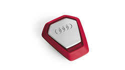 Geurdispenser Audi singleframe, rood, mediterraan