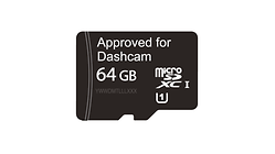 SD-kort 64 GB til Dashcam (Universal Traffic Recorder 2.0)