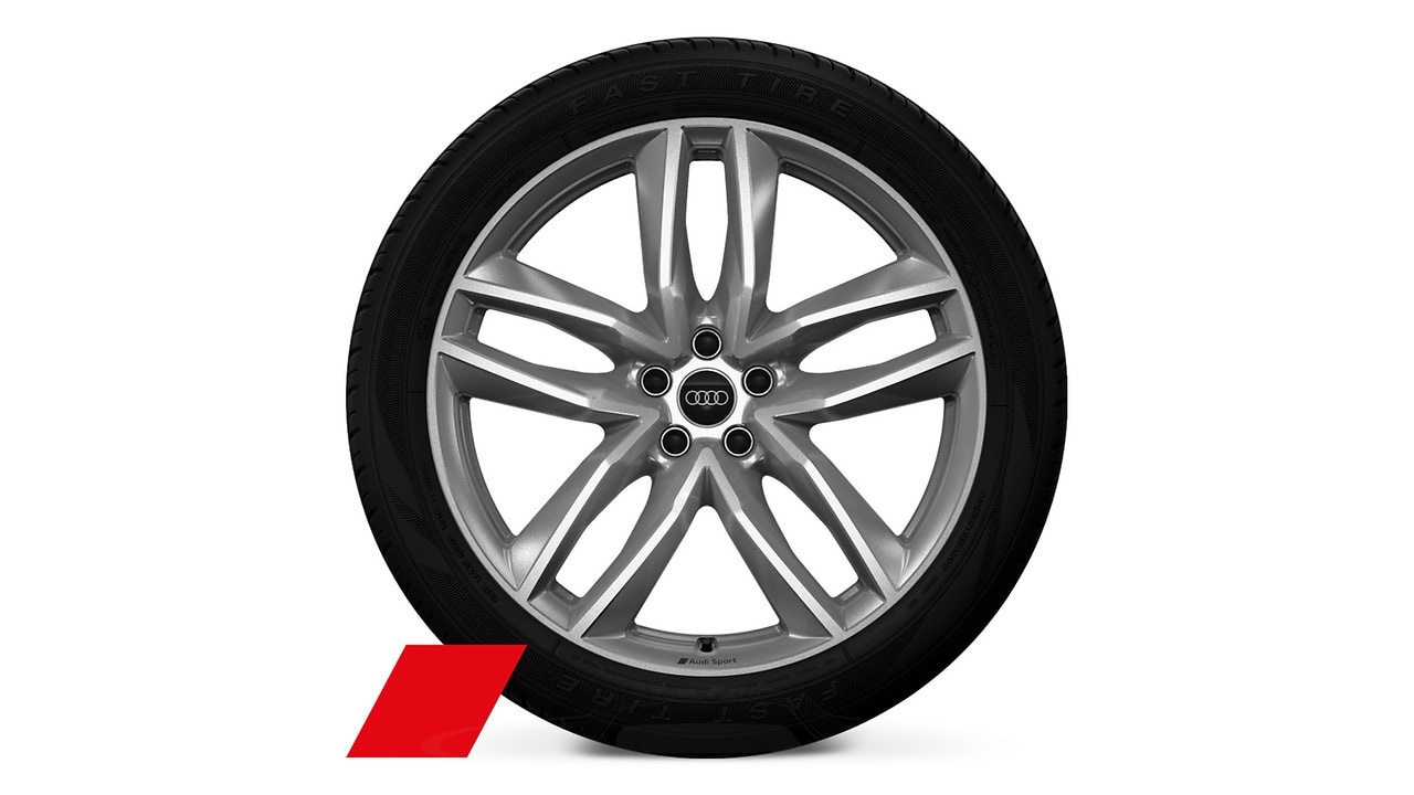 21&quot; 5-double-spoke design wheels