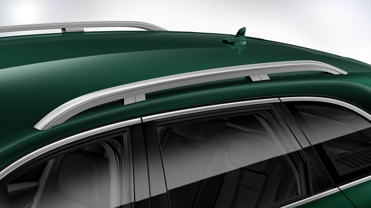 Aluminium roof rails