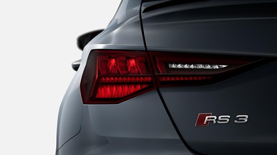 LED rear combination lights with dynamic light design and dynamic turn signal