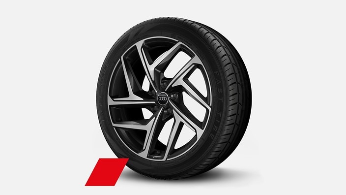 21" 5-Y-spoke-dynamic design wheels, bicolor