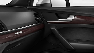 Dekoreinlagen Carbon Atlas karmesinrot Audi exclusive