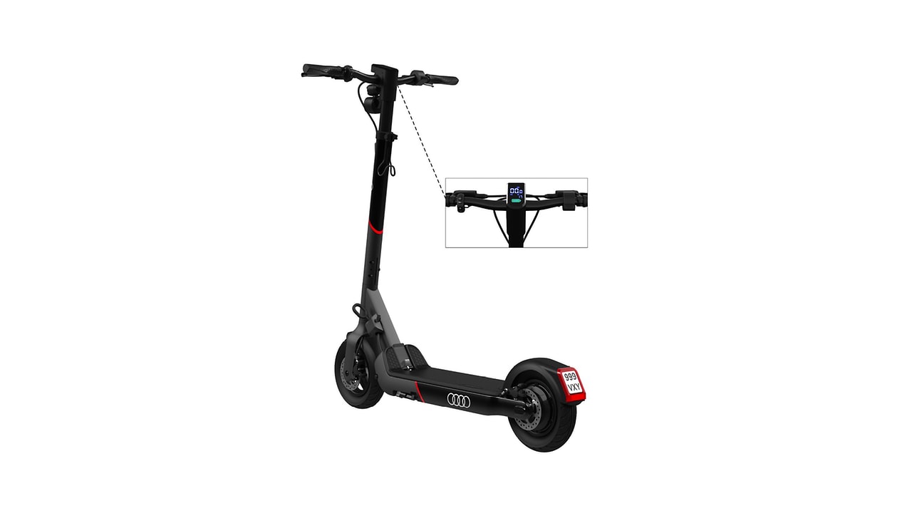 Audi electric kick scooter, powered by Egret