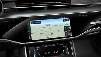 MMI Navigation plus with MMI touch response
