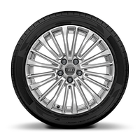 Jantes de liga leve 18" multi raios e pneus 225/55 R18