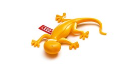 Gecko quattro aromático amarillo (fragancia afrutada)