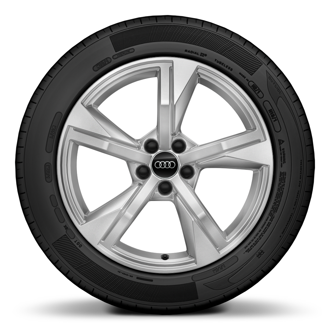 17" '5-arm Star' alloy wheels