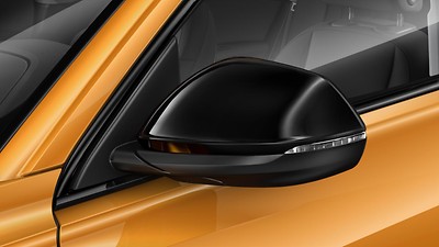Carcasa retrovisores exteriores en negro titanio brillante Audi exclusive